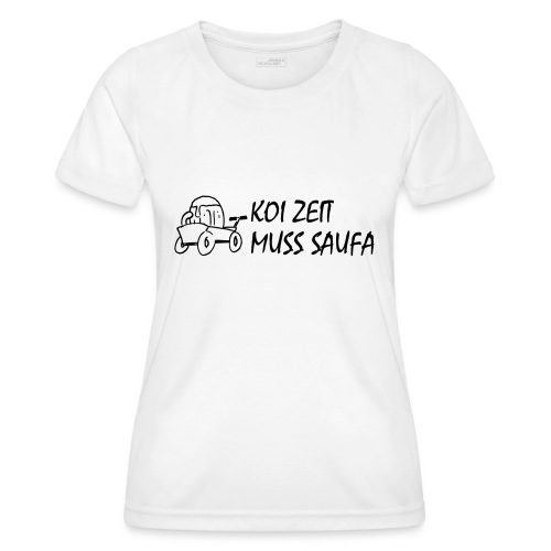 KoiZeit Saufa - Frauen Funktions-T-Shirt