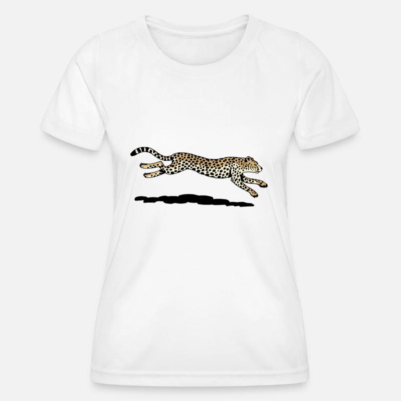 Cheetah - Women's Functional T-Shirt - white