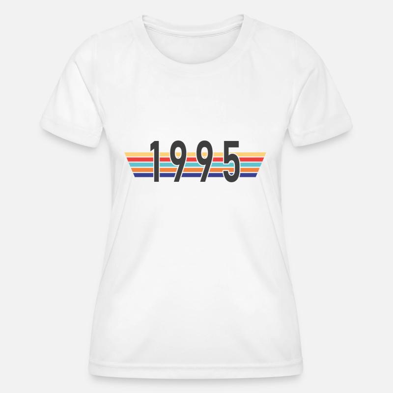 Year 1995 - Women's Functional T-Shirt - white