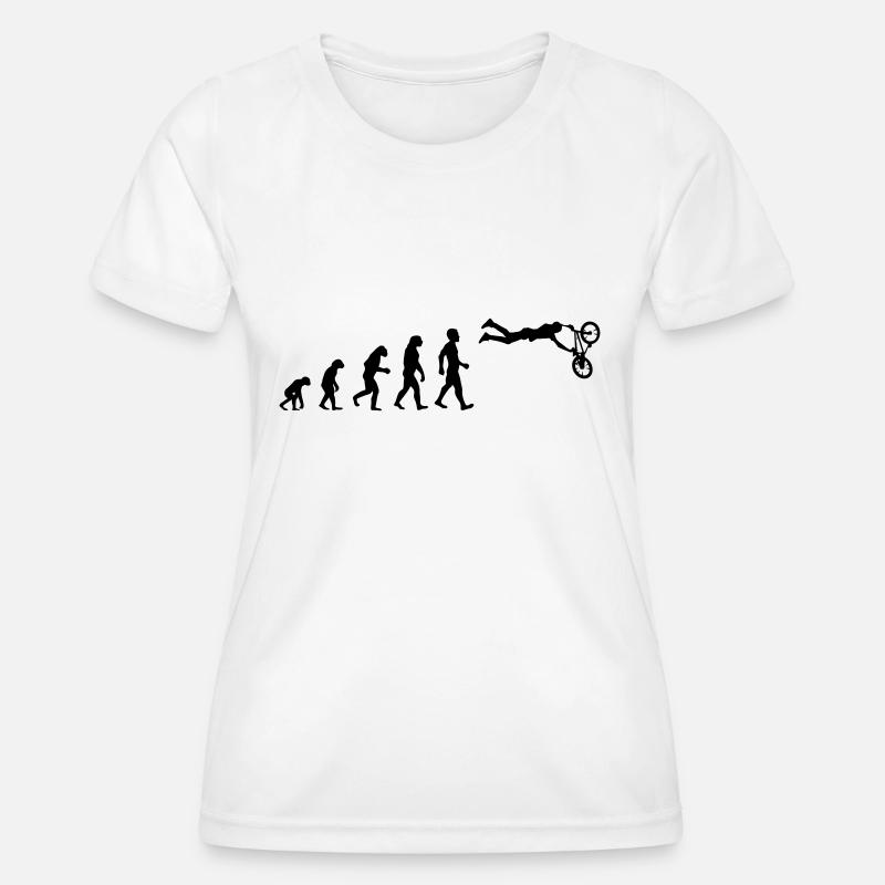 Evolution BMX Stunt - Women's Functional T-Shirt - white
