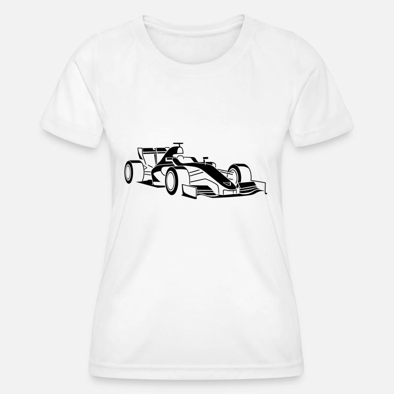 Race car - Women's Functional T-Shirt - white