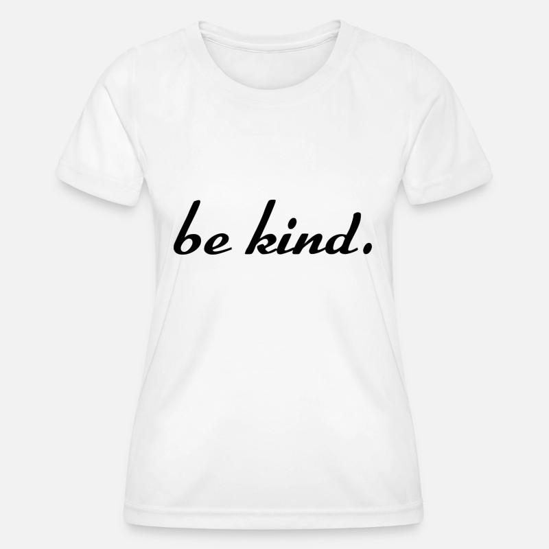 Bekind - Women's Functional T-Shirt - white
