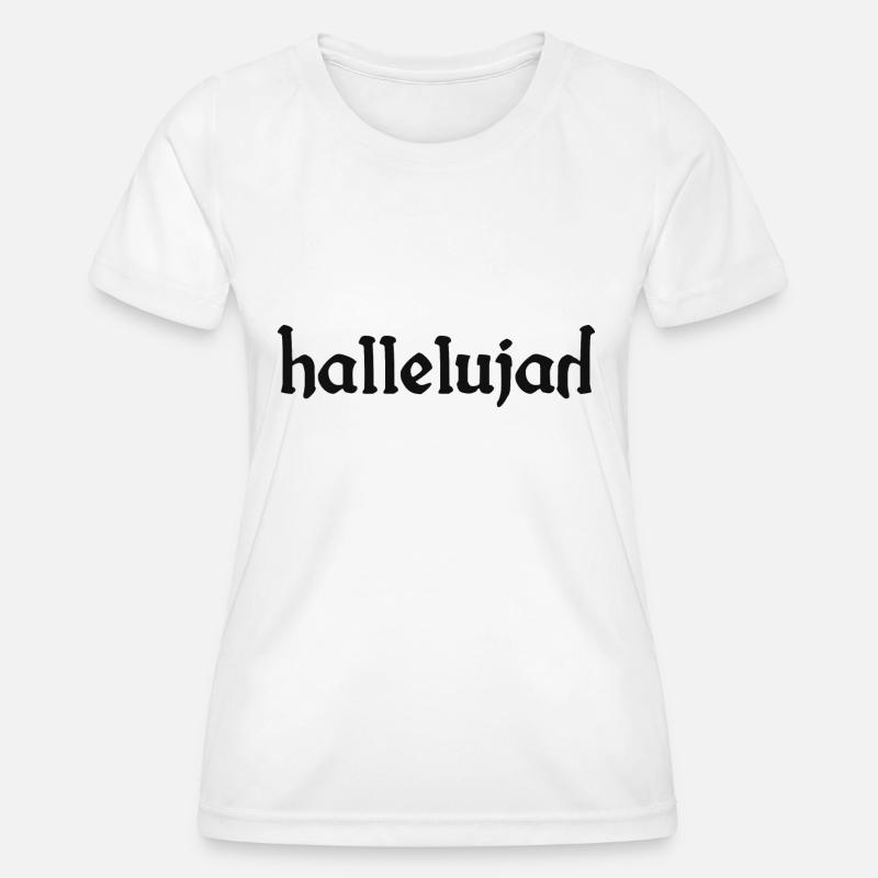 Christian Proverbs - Women's Functional T-Shirt - white