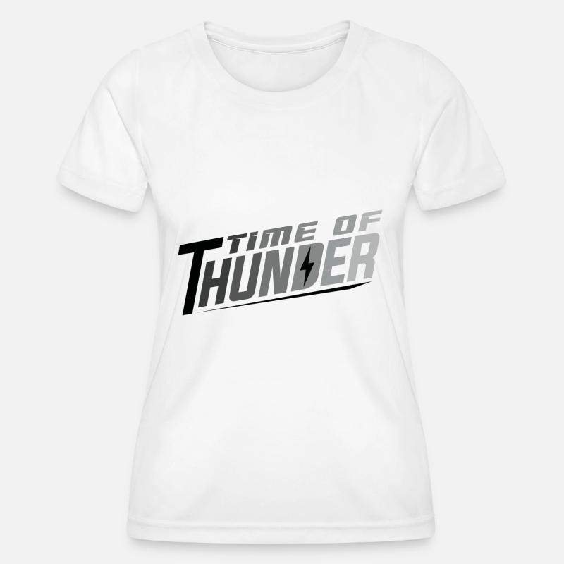 COLORMIX POWER - Women's Functional T-Shirt - white