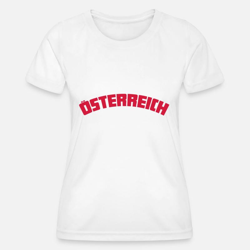 Austria - Women's Functional T-Shirt - white