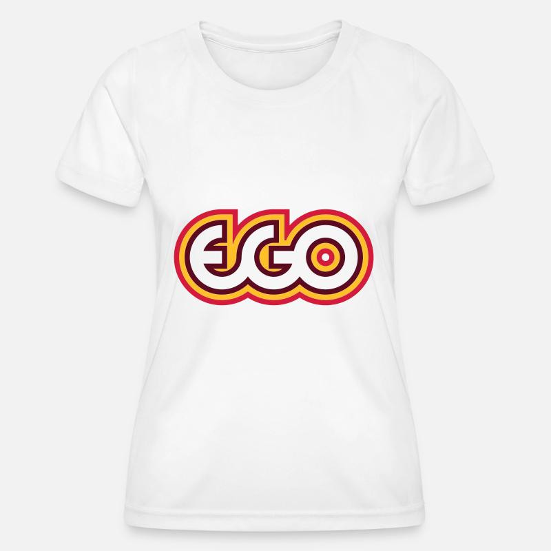 ego retro - Women's Functional T-Shirt - white