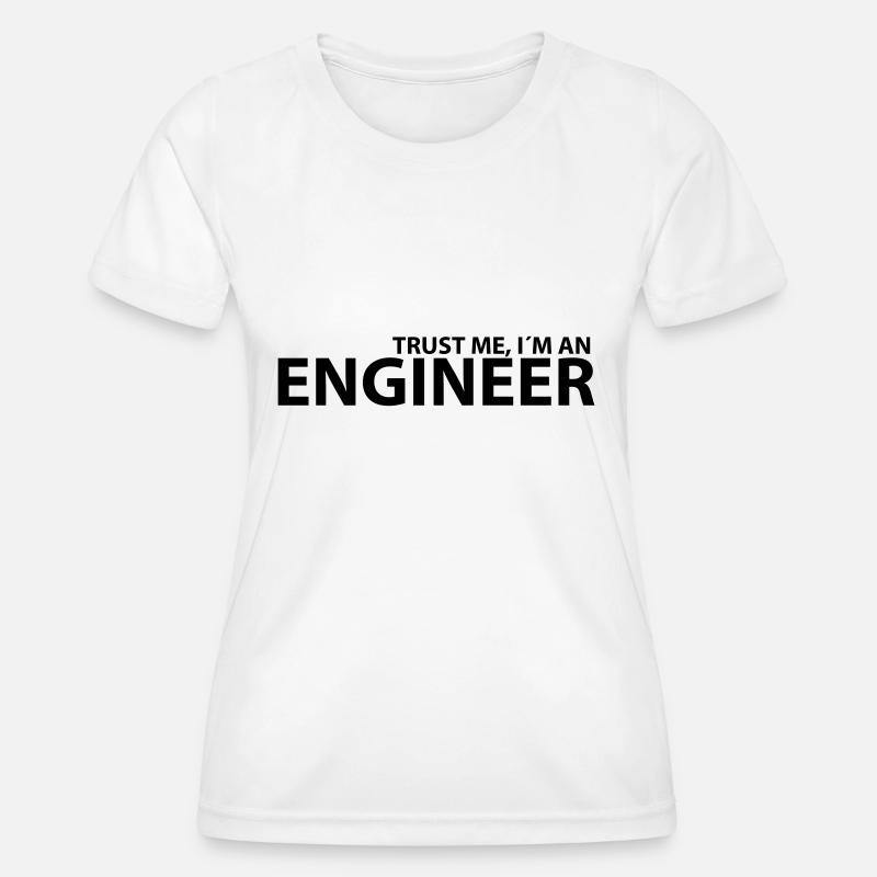 engineer - Women's Functional T-Shirt - white