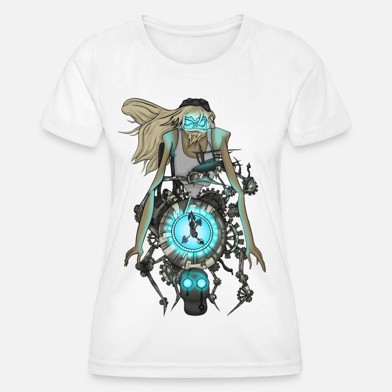Ondoyance - Nox OAV - Women's Functional T-Shirt - white