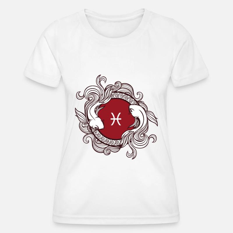 Fish - Women's Functional T-Shirt - white