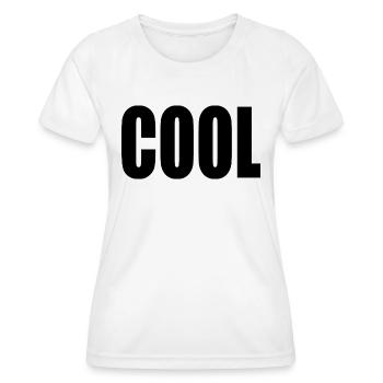 Cool - Frauen Funktions-T-Shirt - Weiß - Vorne - AI Model Female 172 dark (172cm)