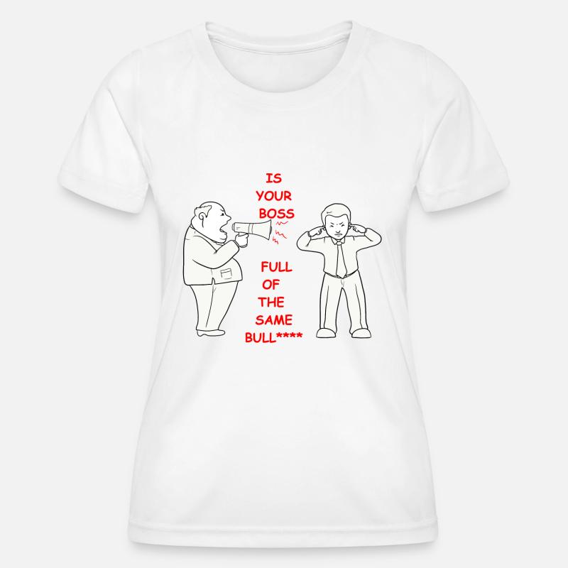Boss - Women's Functional T-Shirt - white