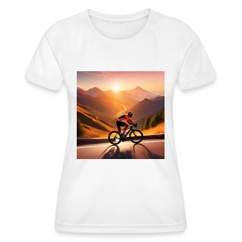 Sunlit Summit Sprint - Women's Functional T-Shirt - white - Front - AI Model Female 172 dark (172cm)