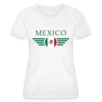 Mexique - T-shirt sport Femme - blanc - Devant - AI Model Female 172 dark (172cm)