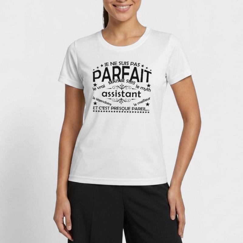 Geschenke-Assistent Assistent Der echte Assistent Frauen Funktions-T-Shirt