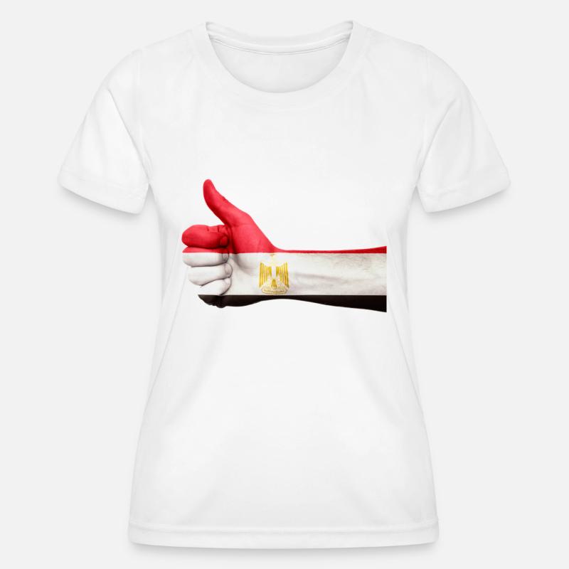 EGYPT / EGYPT - Women's Functional T-Shirt - white