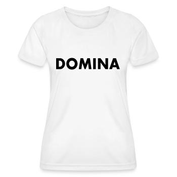 Domina - T-shirt sport Femme - blanc - Devant - AI Model Female 172 dark (172cm)