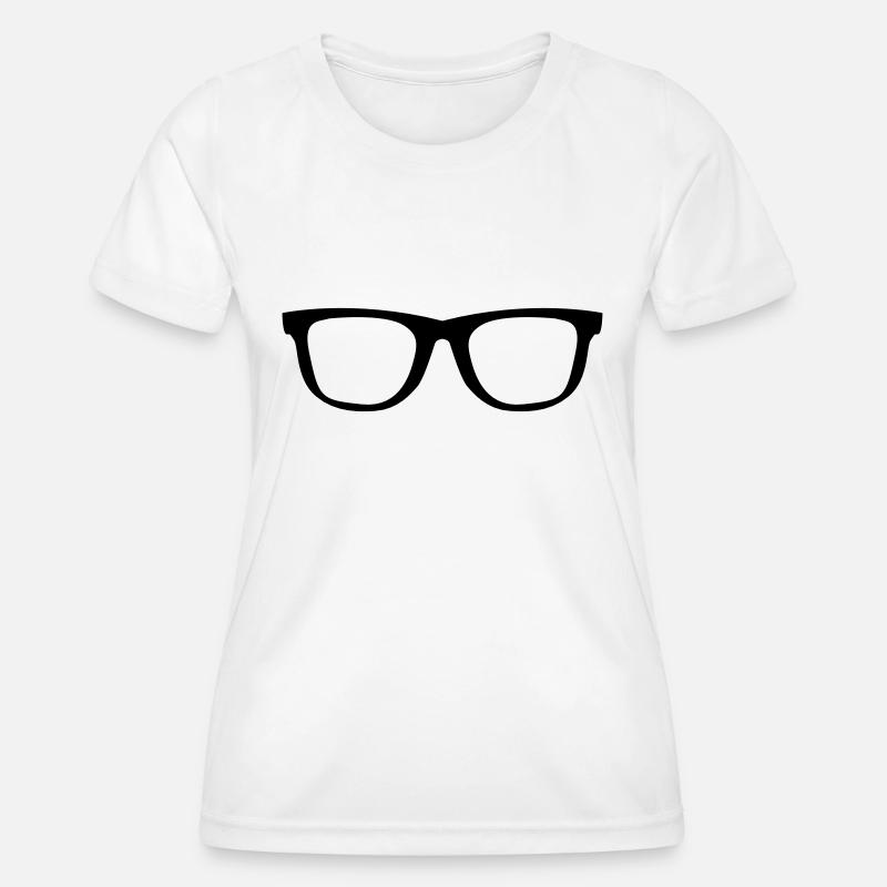 spectacles - Women's Functional T-Shirt - white