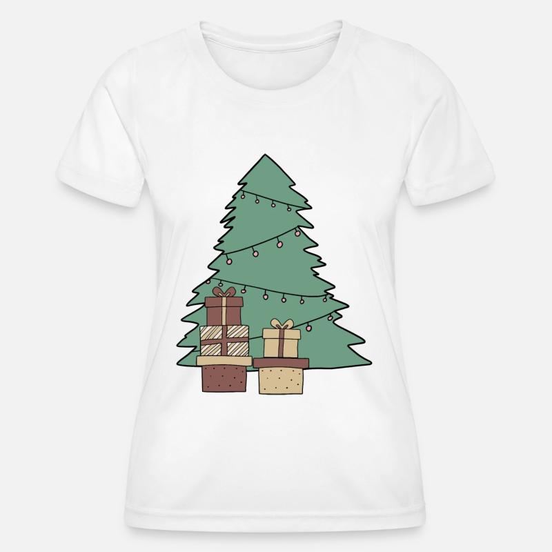 Gift tree - Women's Functional T-Shirt - white