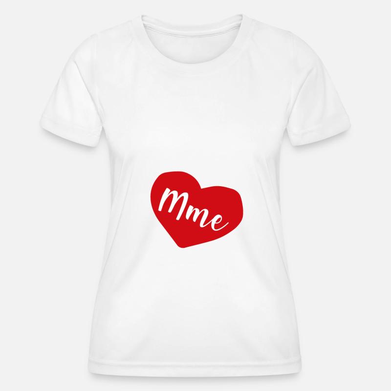Frau Ehepaar - Frauen Funktions-T-Shirt - Weiß