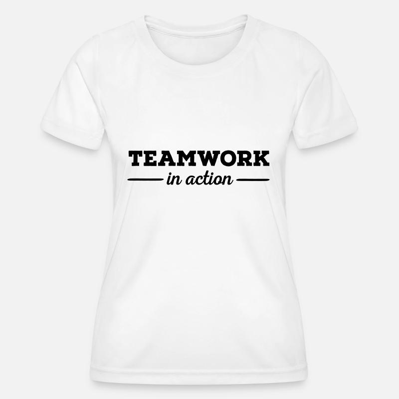 Teamwork - Women's Functional T-Shirt - white