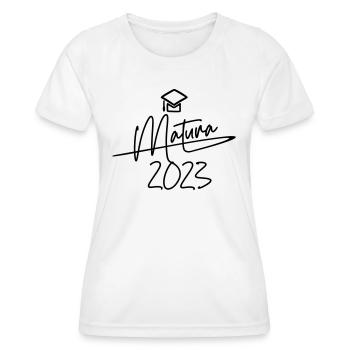 Matura 2023 - Frauen Funktions-T-Shirt - Weiß - Vorne - AI Model Female 172 dark (172cm)