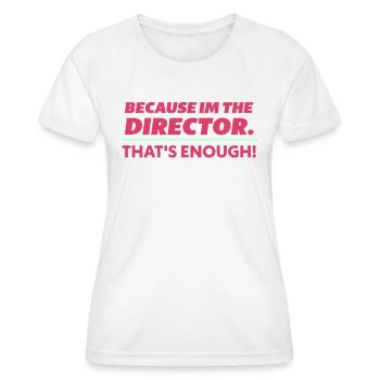 Regie - Frauen Funktions-T-Shirt - Weiß - Vorne - AI Model Female 172 dark (172cm)