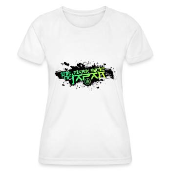 The Dark Side Of Japan - Women's Functional T-Shirt - white - Front - AI Model Female 172 dark (172cm)