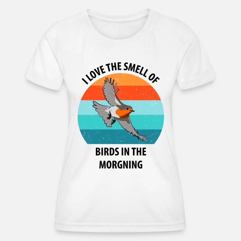 Bird Watching Bird Watching Birding Bird - Women's Functional T-Shirt - white