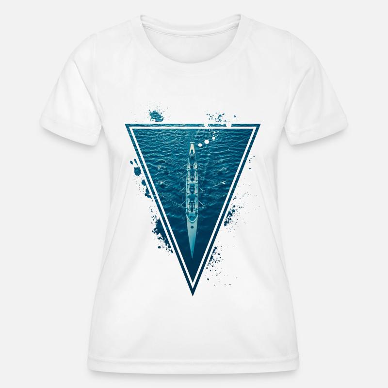 Rowing - Women's Functional T-Shirt - white
