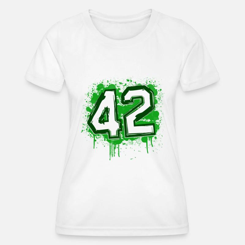 Saint-Étienne 42 bigdirt - Women's Functional T-Shirt - white