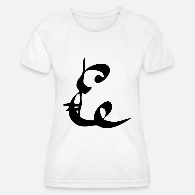 E - Women's Functional T-Shirt - white