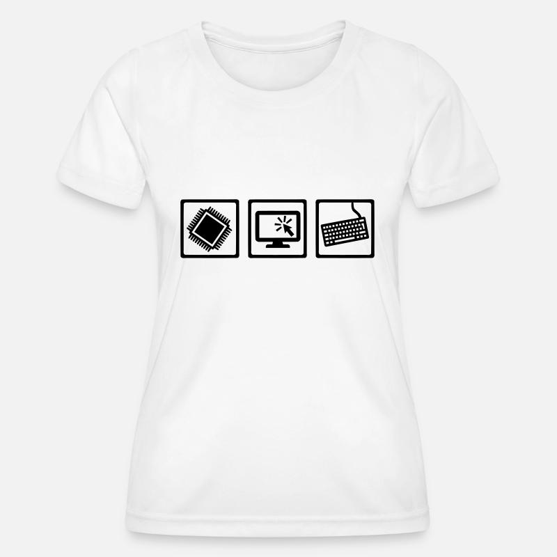 Programmierer - Frauen Funktions-T-Shirt - Weiß