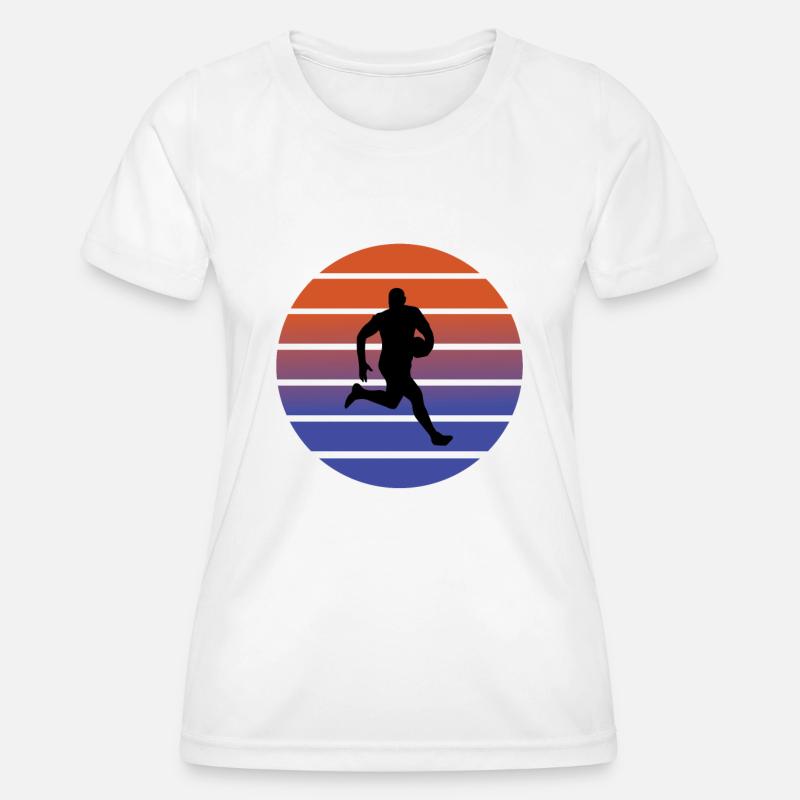 rugby - Women's Functional T-Shirt - white