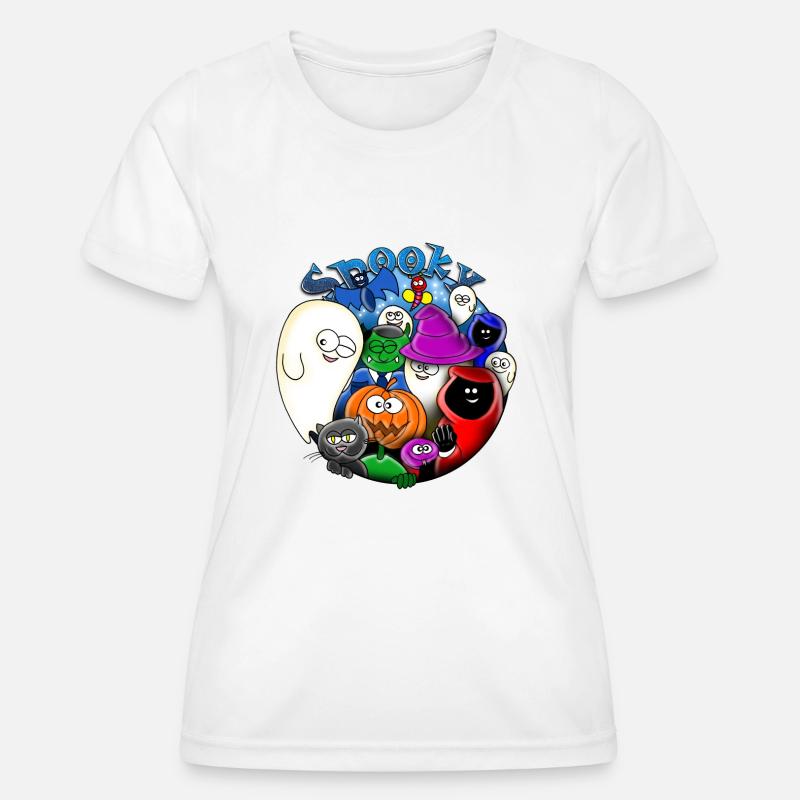 Spooky - Women's Functional T-Shirt - white