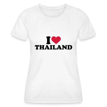Thailand - Frauen Funktions-T-Shirt - Weiß - Vorne - AI Model Female 172 dark (172cm)
