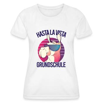 Grundschul Abgänger 2023 Grundschule Abschied - Frauen Funktions-T-Shirt - Weiß - Vorne - AI Model Female 172 dark (172cm)