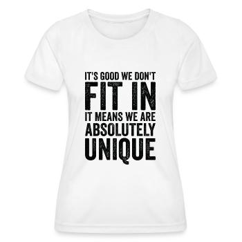 Positivität Außenseiter Dichter Poesie - Frauen Funktions-T-Shirt - Weiß - Vorne - AI Model Female 172 dark (172cm)