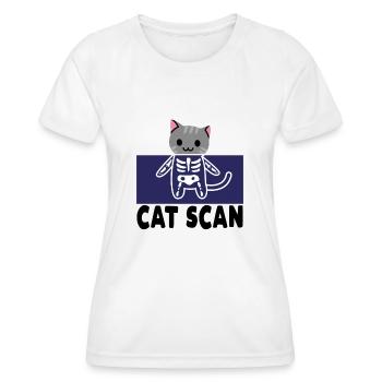 Radiology Rad Tech Cat Scan Technician - Women's Functional T-Shirt - white - Front - AI Model Female 172 dark (172cm)