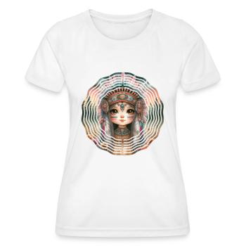 Little Bohemian Style Girl - Women's Functional T-Shirt - white - Front - AI Model Female 172 dark (172cm)