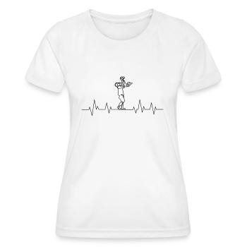 Vater und Tochter - Frauen Funktions-T-Shirt - Weiß - Vorne - AI Model Female 172 dark (172cm)
