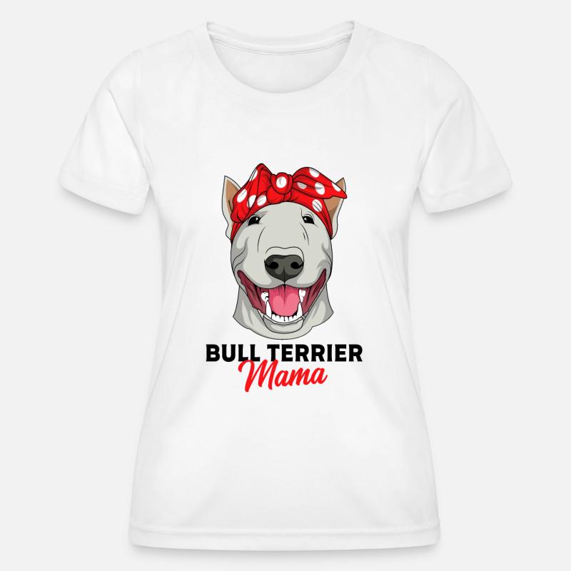 Bull terrier - Women's Functional T-Shirt - white