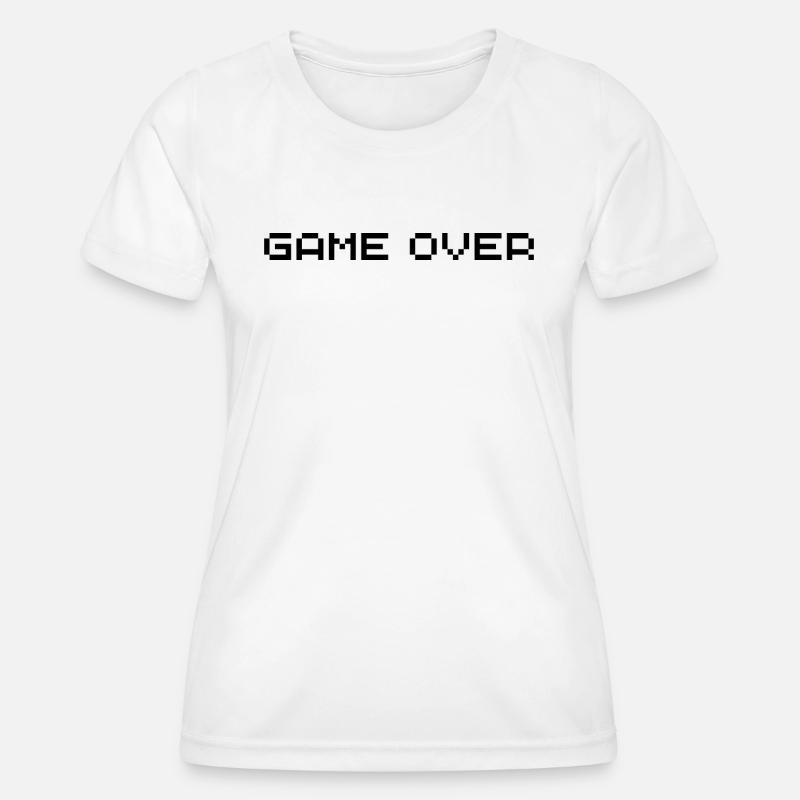 game over - Women's Functional T-Shirt - white