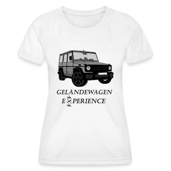 Off-Road Adventure - Frauen Funktions-T-Shirt - Weiß - Vorne - AI Model Female 172 dark (172cm)