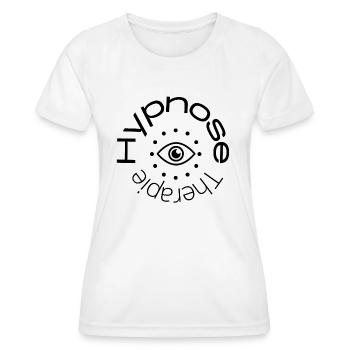 Hypnose Hypnosis - Frauen Funktions-T-Shirt - Weiß - Vorne - AI Model Female 172 dark (172cm)