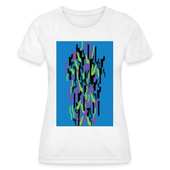 Camouflage Art - Women's Functional T-Shirt - white - Front - AI Model Female 172 dark (172cm)