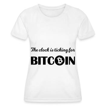 Jetzt Coins kaufen - Frauen Funktions-T-Shirt - Weiß - Vorne - AI Model Female 172 dark (172cm)