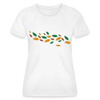 Automne - T-shirt sport Femme - blanc - Devant - AI Model Female 172 dark (172cm)