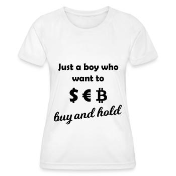 Endlich Millionär - Frauen Funktions-T-Shirt - Weiß - Vorne - AI Model Female 172 dark (172cm)