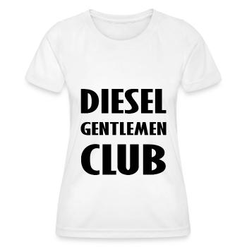 Autofahrer Club - Frauen Funktions-T-Shirt - Weiß - Vorne - AI Model Female 172 dark (172cm)