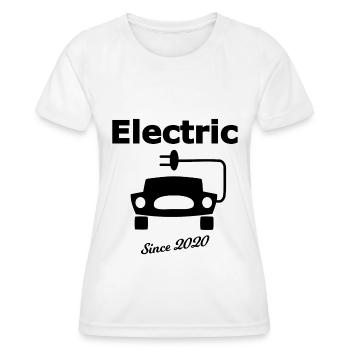 Les voitures de 2020 - T-shirt sport Femme - blanc - Devant - AI Model Female 172 dark (172cm)